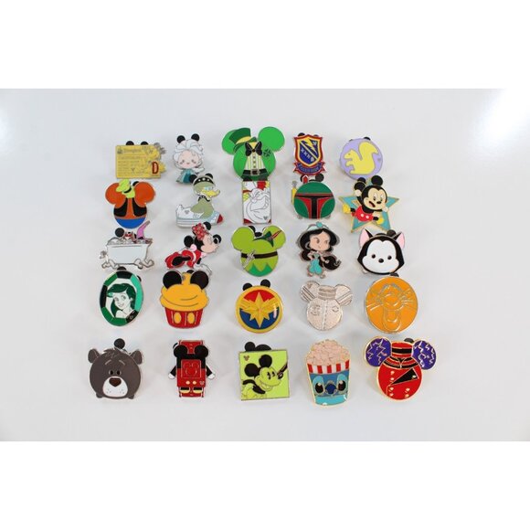 Disney Pins Lot You Pick Size From 50 pieces with NO DOUBLES - Picture 5 of 12